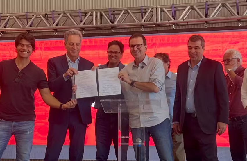  Flamengo e prefeitura assinam termo de compromisso por potencial construtivo
