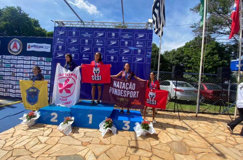  NADADORA DE ARARAQUARA GANHA BRONZE EM COMPETIÇÃO ESTADUAL