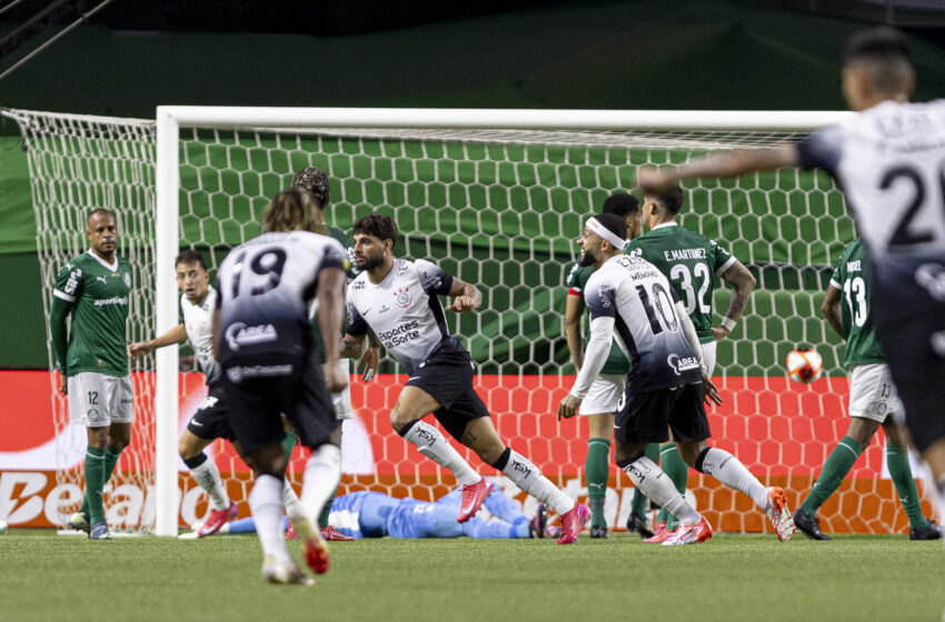  CORINTHIANS VENCE NO ALLIANZ PARQUE E ABRE VANTAGEM NA DECISÃO DO PAULISTÃO