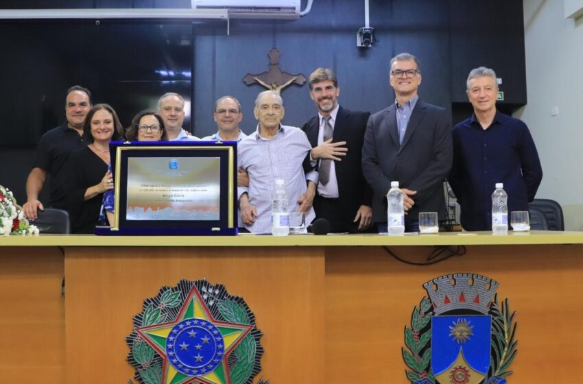  Sérgio Clérice recebeu, em Sessão Solene o título de Cidadão Araraquarense!