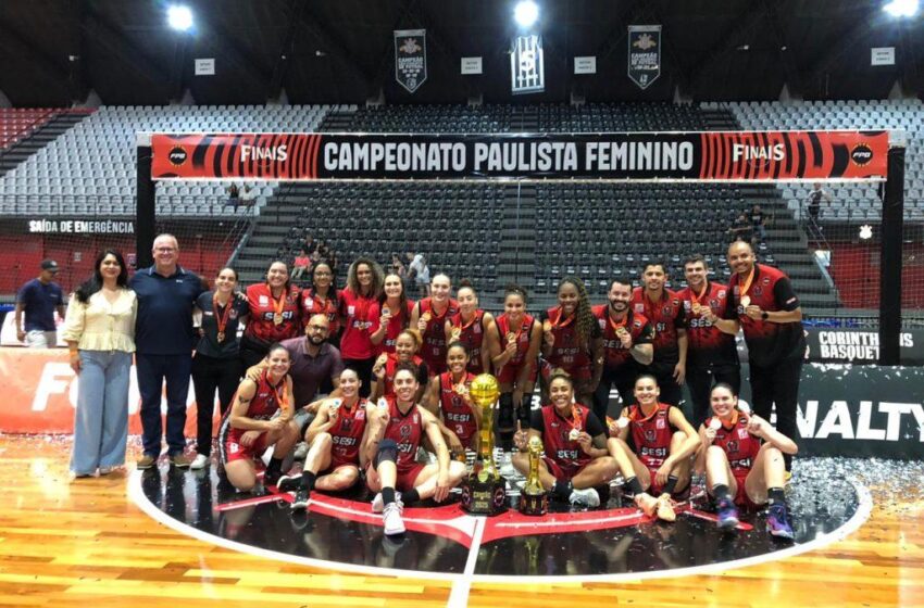  Sesi Araraquara supera Corinthians e é Tetra Campeão Paulista de Basquete 2025!