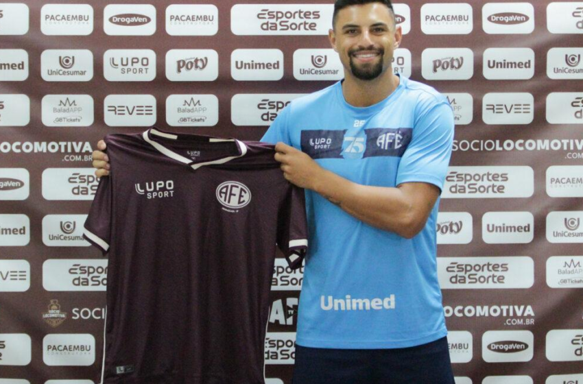  Volante Rafael Carrilho reforça Ferroviária para sequência da temporada 2026!