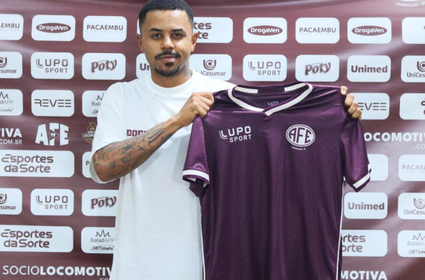  Atacante Vinni Faria reforça Ferroviária até o fim de 2026!