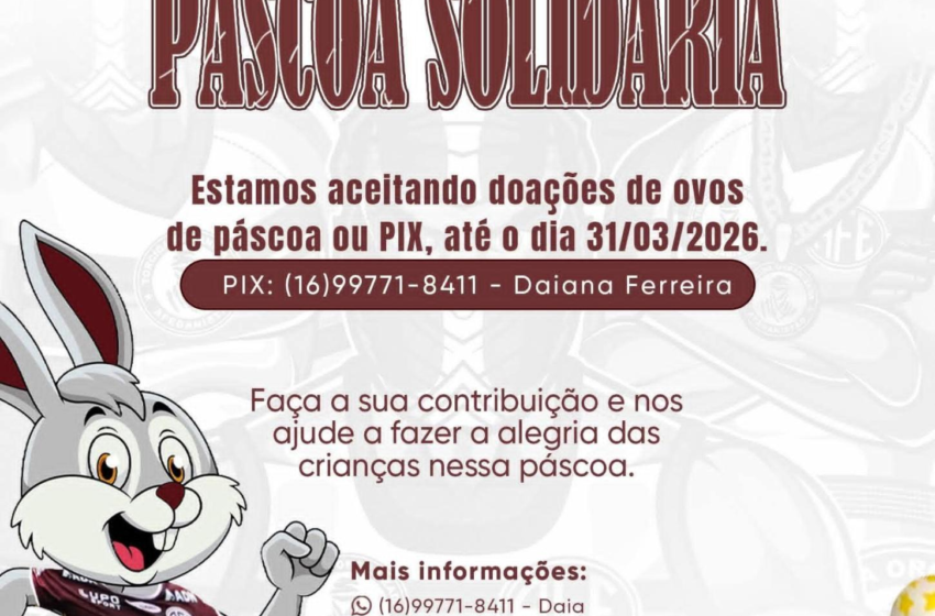  Páscoa Solidária Torcida Organizada Afeganistão 2026 !