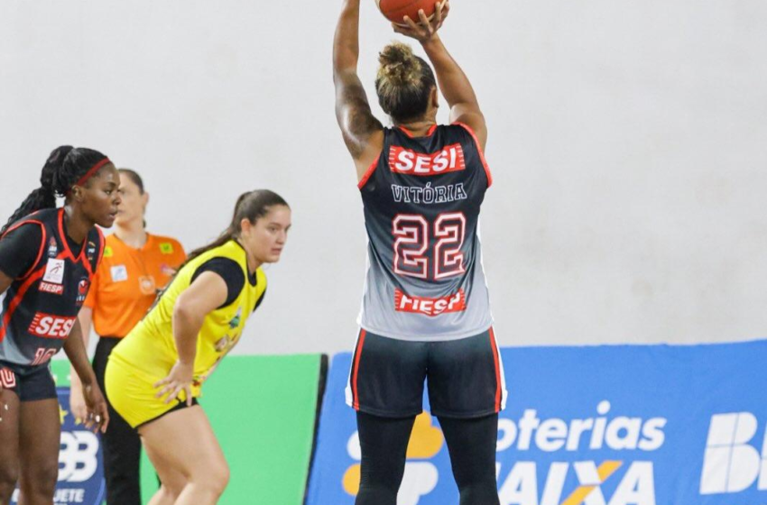  SESI Araraquara Basquete Feminino estreou na LBF 2026 com um grande resultado em Maringá!