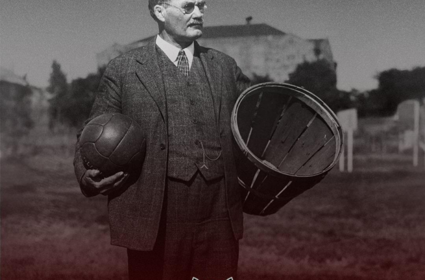  O Basquete nasceu em dezembro de 1891, criado por James Naismith, professor canadense de Educação Física!