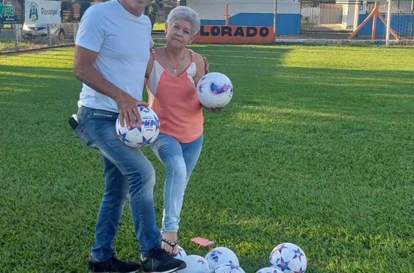  Careca visita o Colorado Futebol Clube em Araraquara e revê a Presidente Cidinha Pavanelli!
