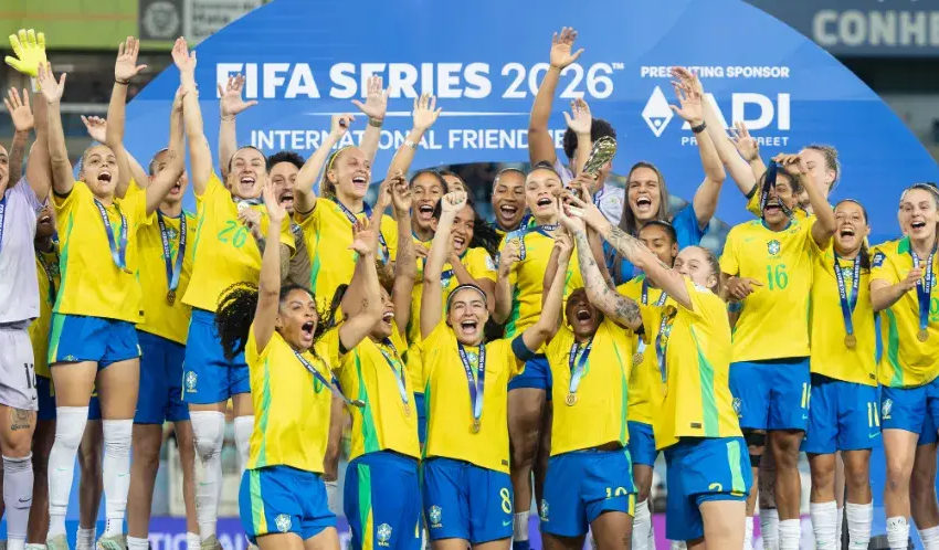  Brasil vence Canadá e conquista título da Fifa Series 2026 em Cuiabá!