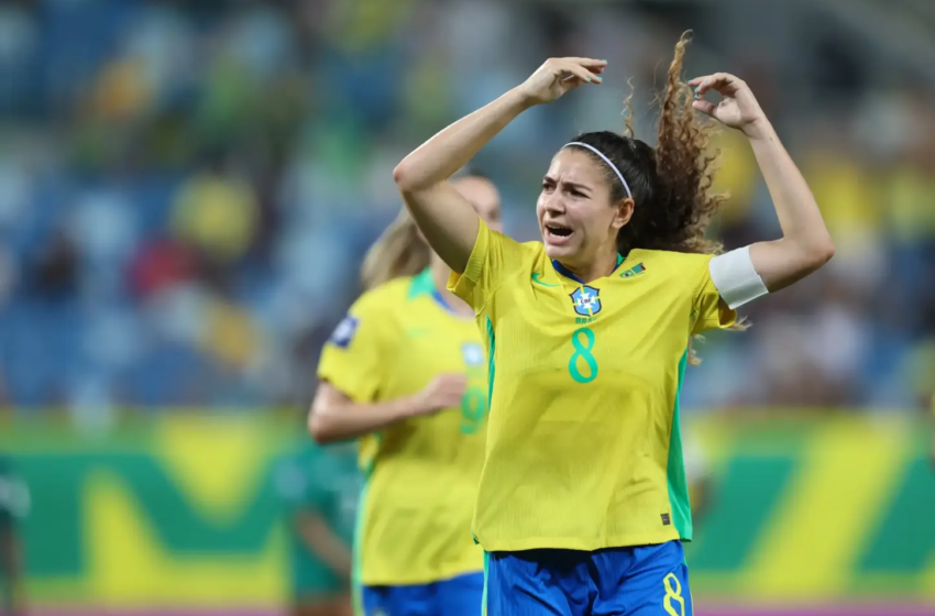  Seleção Brasileira feminina goleia Zâmbia em Cuiabá!