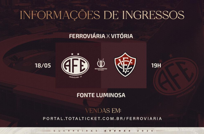  Brasileirão Feminino 2026:  Guerreiras Grenás e Vitória-BA terá entrada solidária em apoio ao GIPAMA!