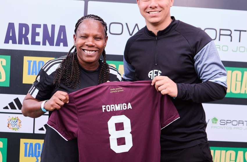  Coordenador das Guerreiras Grenás, Fábio Pastoriza, marcou presença na Taça das Formigas 2026!
