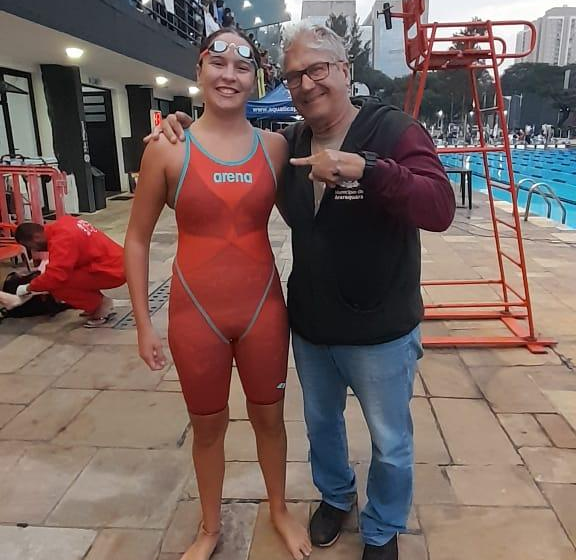 Luiza Ramos Pierazzi da Fundesport/Araraquara garante vaga para o Brasileiro de Natação 2026!