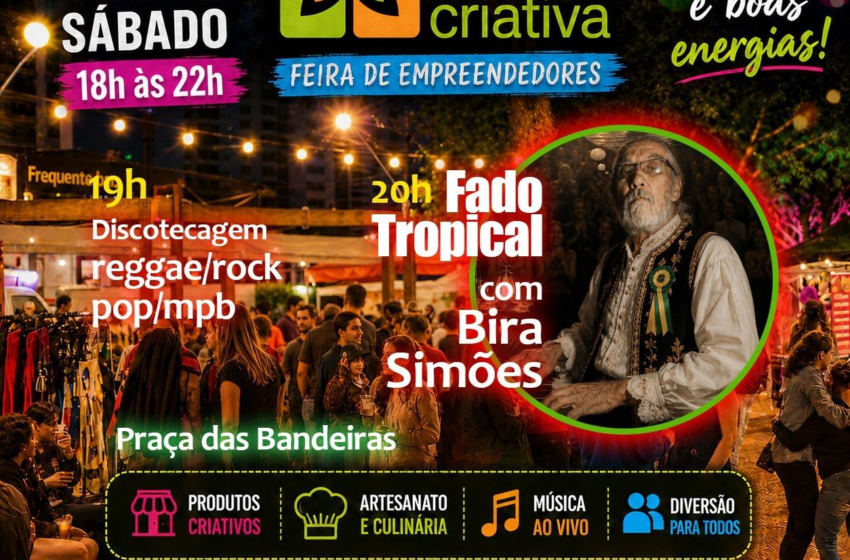  Fado Tropical e Discotecagem agitam Praça das Bandeiras em Araraquara!