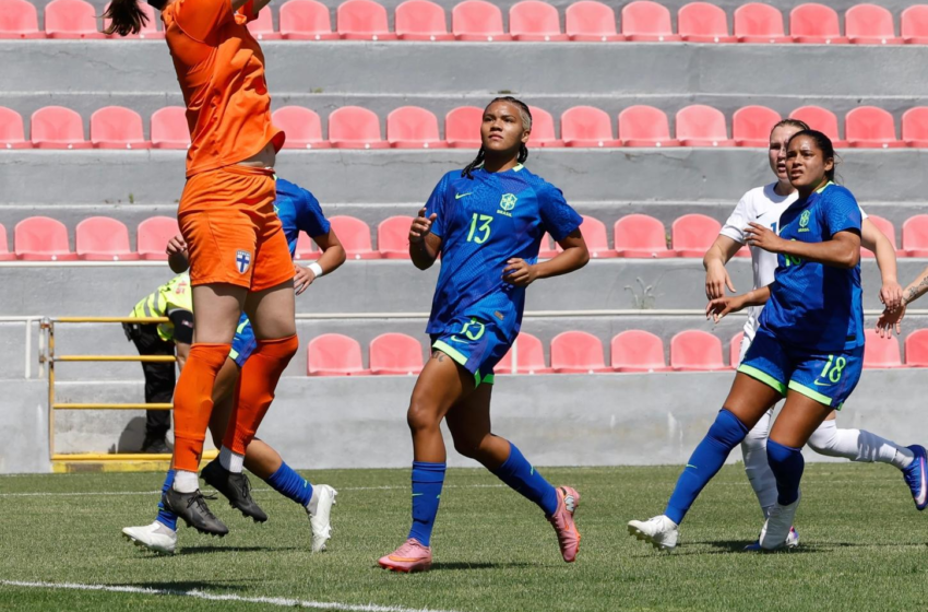  Guerreiras Grenás estiveram no primeiro compromisso da Seleção Brasileira Feminina Sub-20!