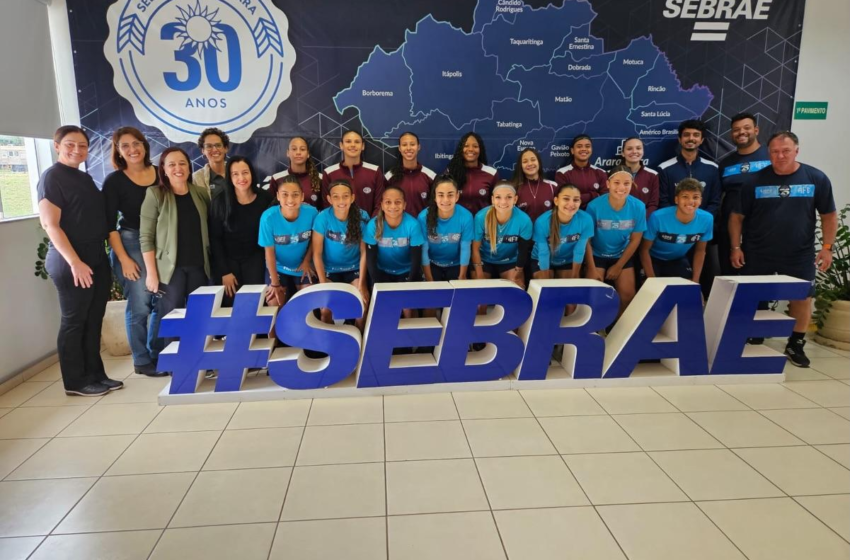  Guerreiras Grenás do Sub-17 participaram no Sebrae de uma atividade focada em educação financeira!