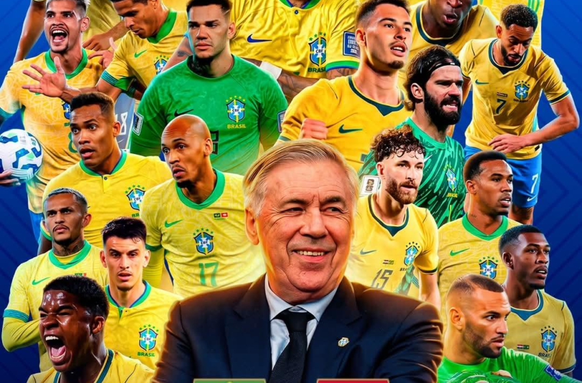  Brasil enfrenta o Egito no último jogo antes do início da Copa do Mundo 2026!