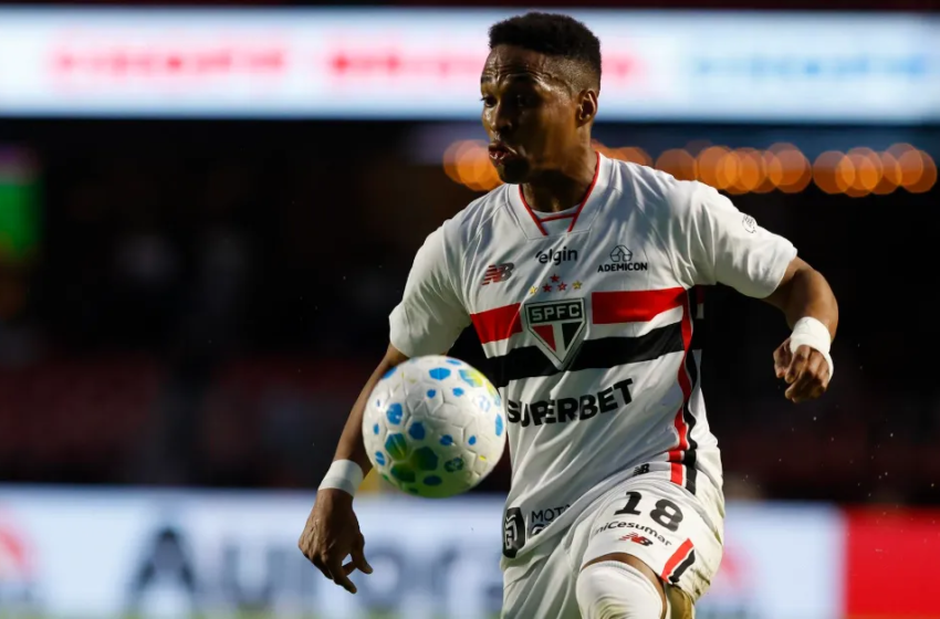  Wendell pode atingir 50 jogos pelo São Paulo contra o Grêmio